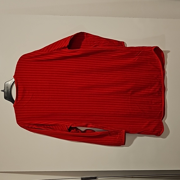 rel•e•vant products Naughty Cat Christmas lights red long sleeve night shirt OS - Picture 8 of 8